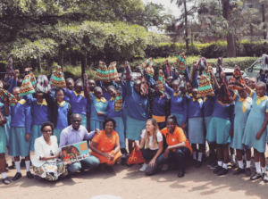 Unveil Partners up With Days For Girls to Supply Reusable Pads to Girls at Bondeni Primary School
